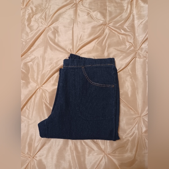 Dark Blue Denim Jeans (Pull On)Size XL - Picture 6 of 11